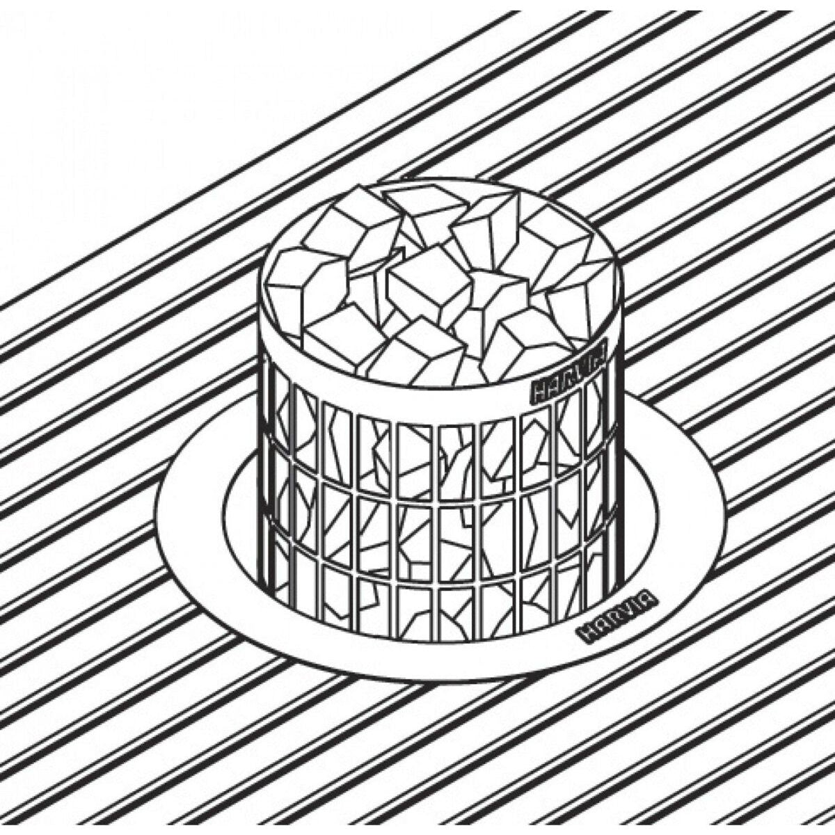 LISÄTARVIKE HARVIA UPOTUSKAULUS CILINDRO