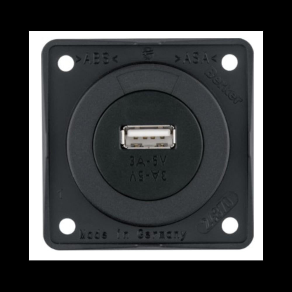 Berker rasia USB antrasiitti matta | 926032505 | 4011334487722 | Kotikauppa | Berker