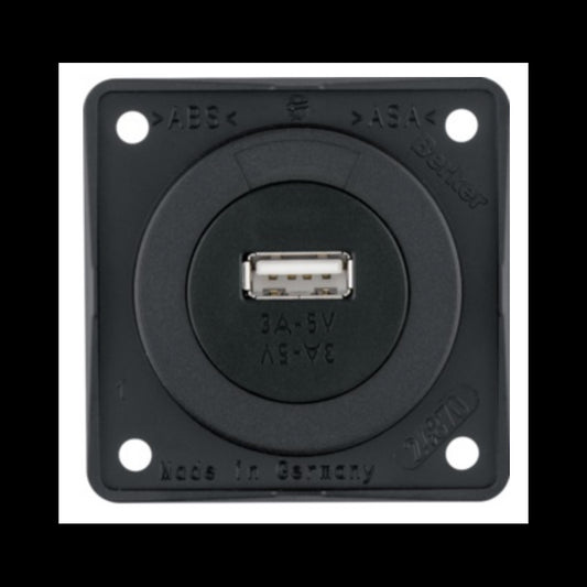 Berker rasia USB antrasiitti matta | 926032505 | 4011334487722 | Kotikauppa | Berker