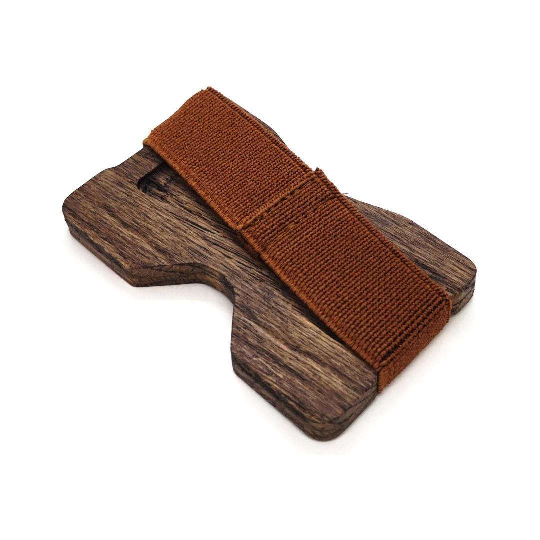 Vaffa Tõmmu - Oak Card Holder with RFID Blocking