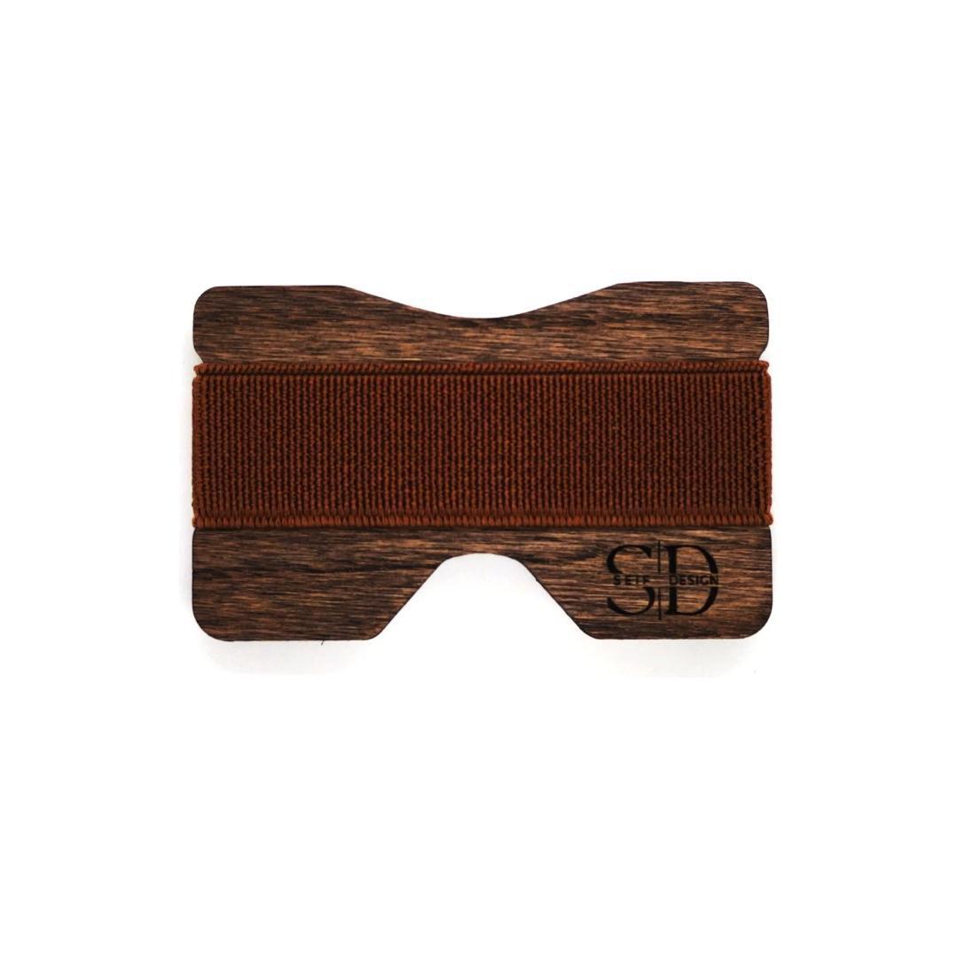 Vaffa Tõmmu - Oak Card Holder with RFID Blocking