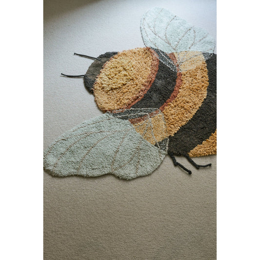 Washable Rug Bee, 115 x 150 cm