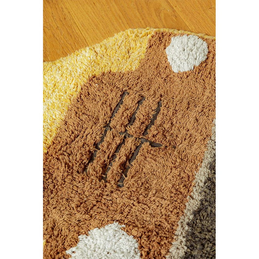 Puuvillamatto Koulubussi pestävä 130x90 cm