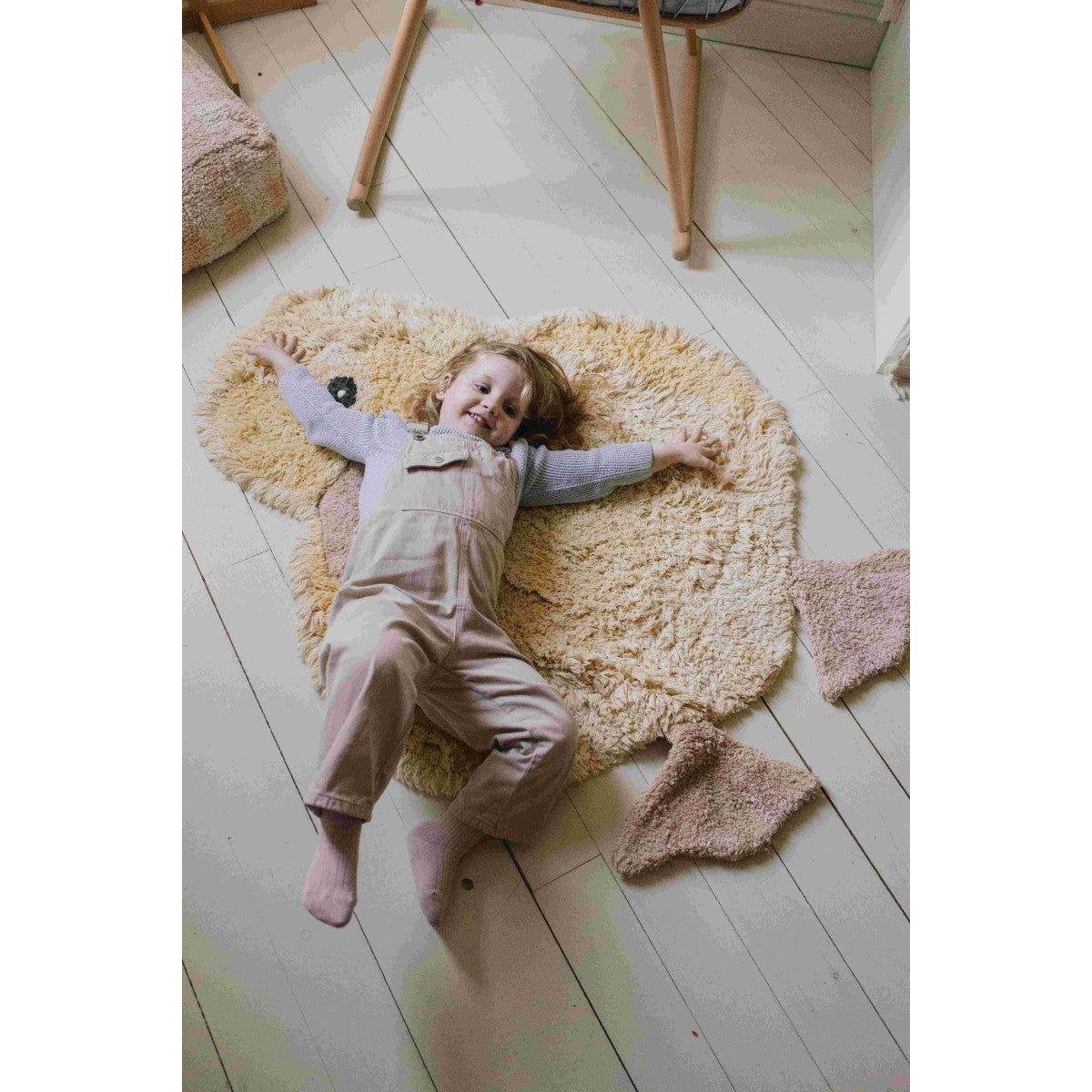 Washable Rug Duck, 95 x 120 cm