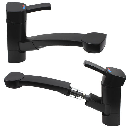 Comet CAPRI yksiotehana ulosvedettävällä suihkulla PICCINA musta