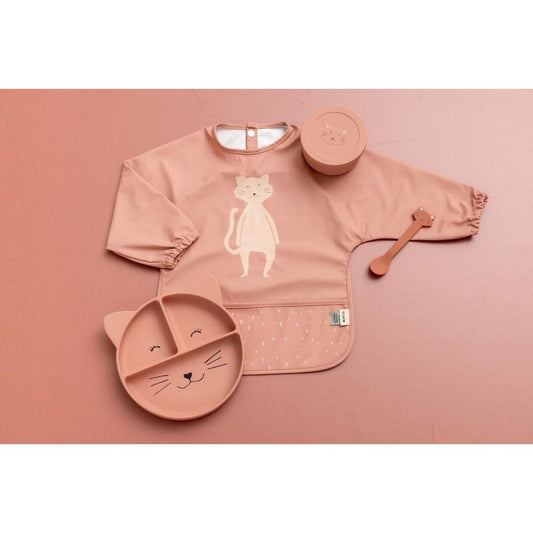 Waterproof Long Sleeve Bib - Mrs. Cat