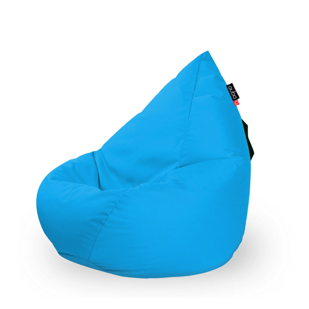 Säkkituoli Qubo™ Splash Drop Wave Blue POP FIT - Kotikauppa