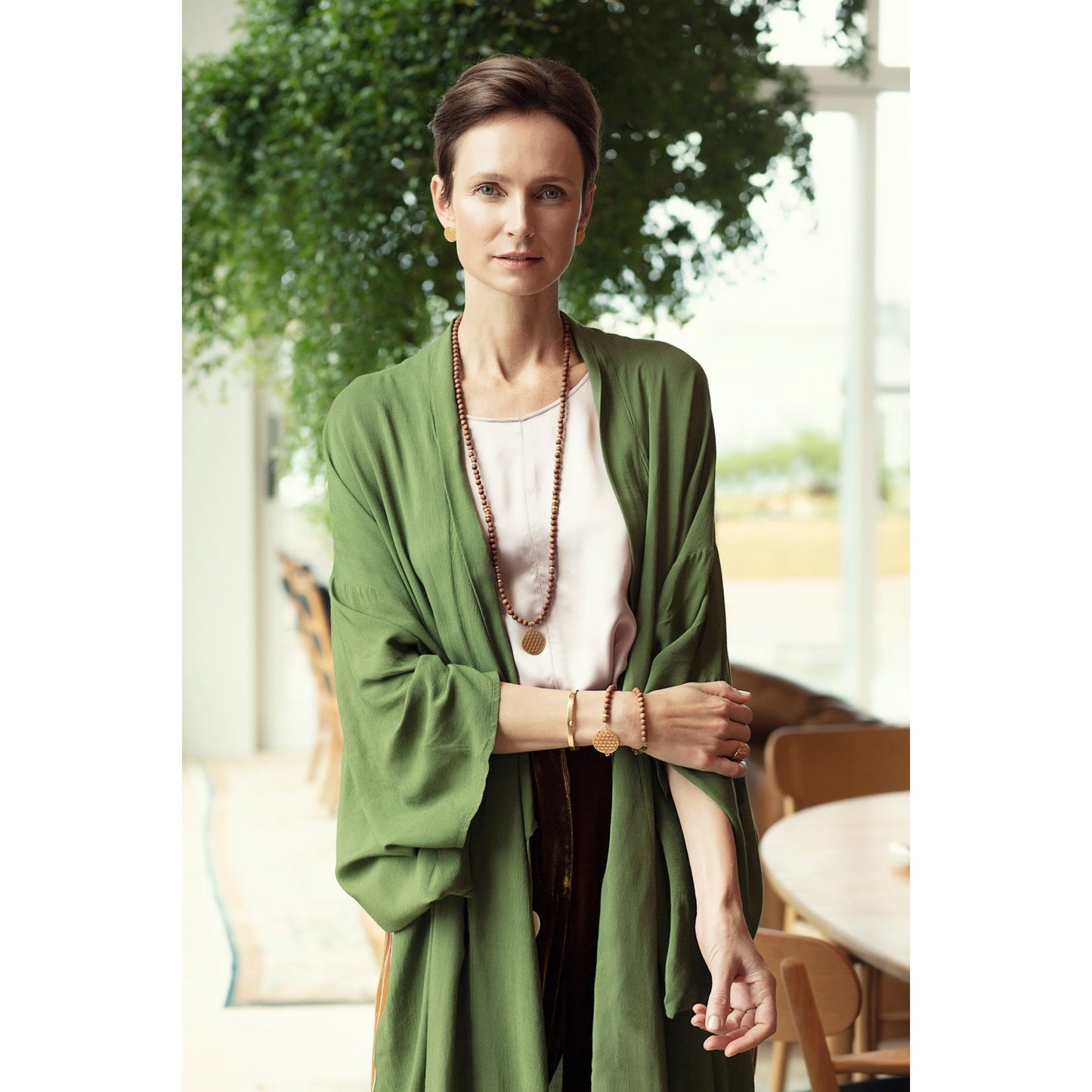 Flower Of Life Bracelet - Sandalwood