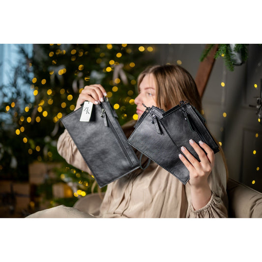 Black Wristlet Wallet