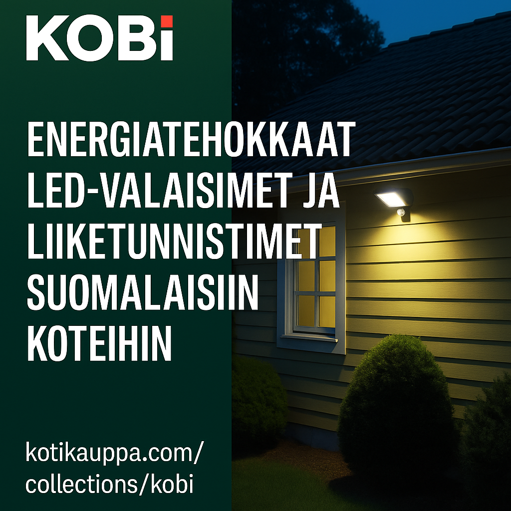 🏡 KOBI – Älykästä valaistusta ja turvallisuutta suomalaisiin koteihin