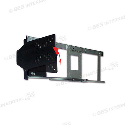LCD-TV-taso lukoilla   Tv-teline, TV20  leveys 250 mm, pituus 355-710 mm, kiinni
