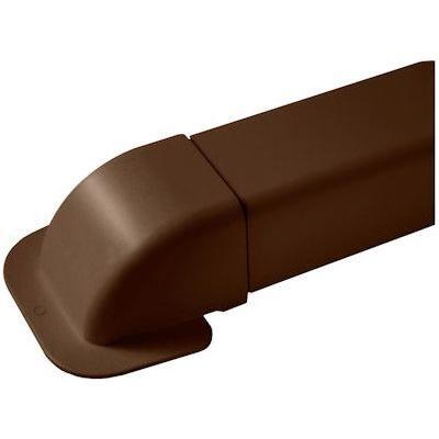 ASENNUSKANAVA ARTIPLASTIC 80X60 KULMALÄPIVIENTI RUSKEA