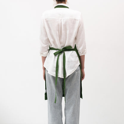 Esiliina kahdella etutaskulla Linen Tales - True Green