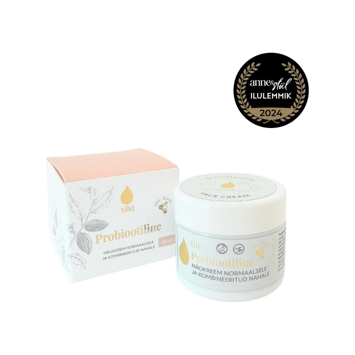 Probioottinen Kasvovoide normaalille ja sekaiholle, 50ml