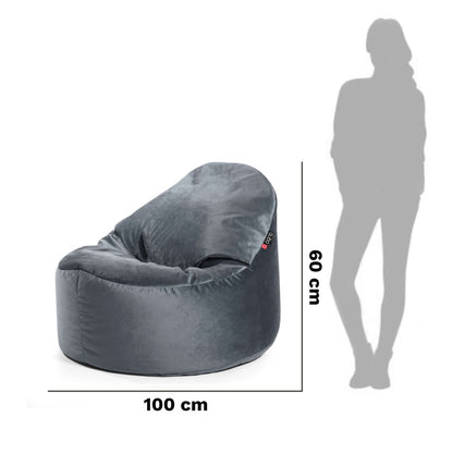 Säkkituoli Qubo™ Cuddly 80 Wave Blue POP FIT