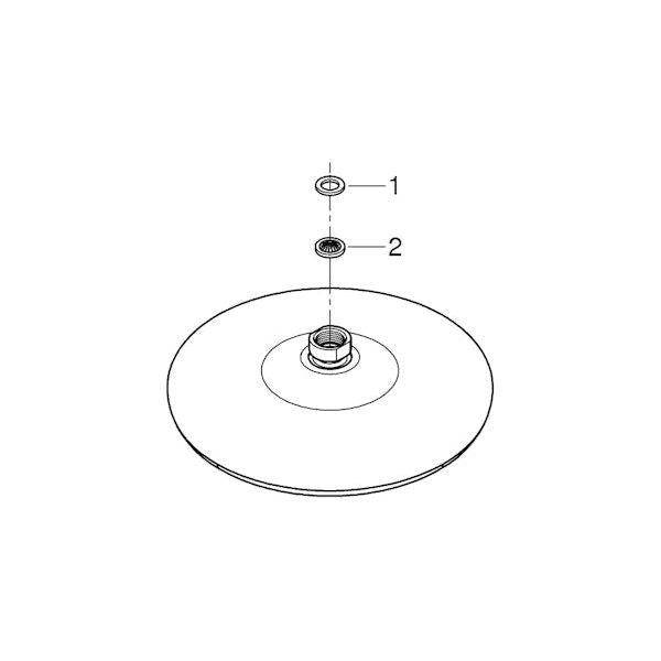 SUIHKULAUTANEN GROHE 26415000 VITALIO START 210