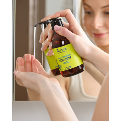 Wild Lemongrass Shower and Hand Wash Gel, 300ml