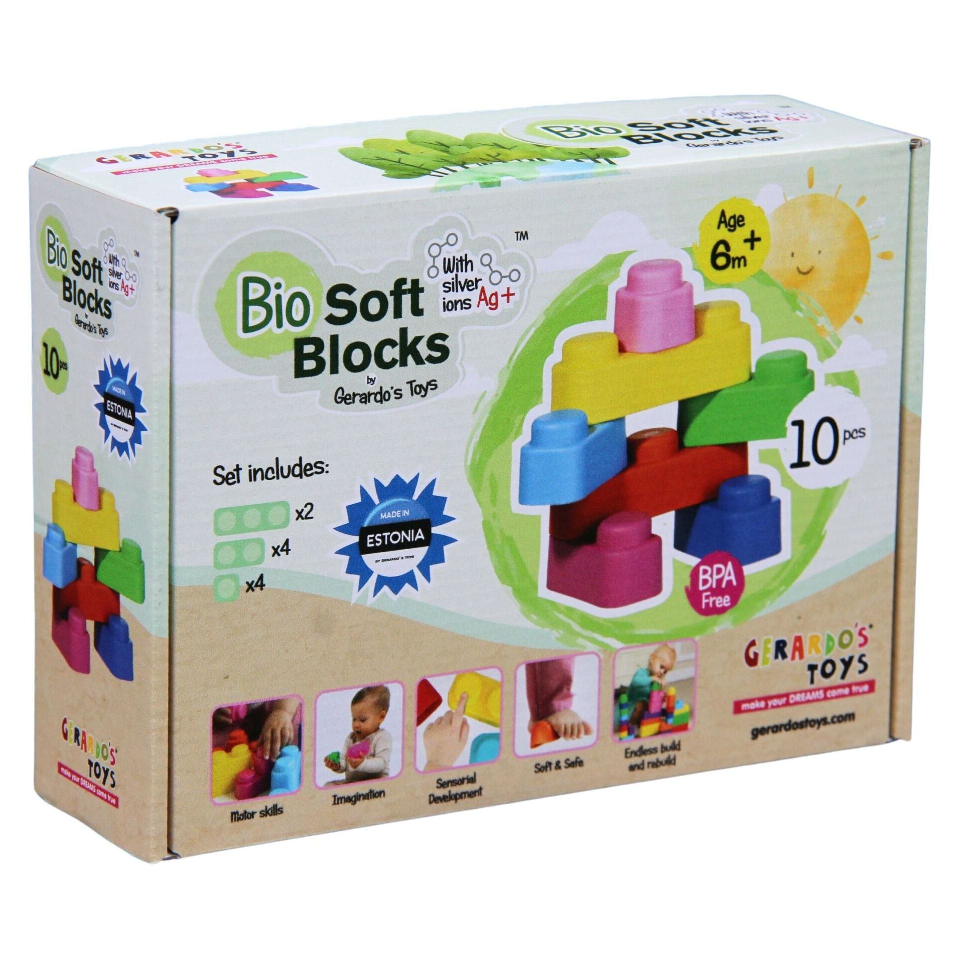 Soft Blocks Set - 10 pieces