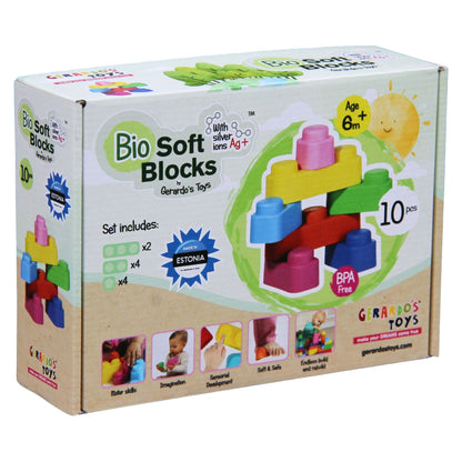 Soft Blocks Set - 10 pieces