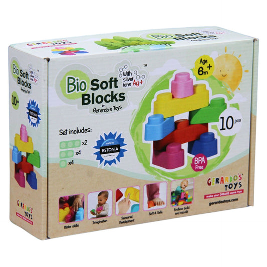 Soft Blocks Set - 10 pieces