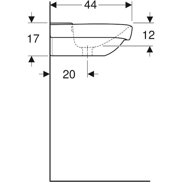 PESUALLAS IDO 1111301101 SEVEN D 560x440mm