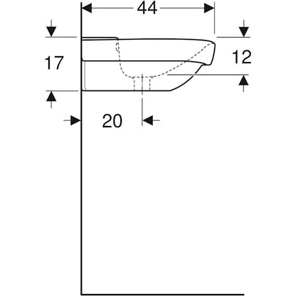 PESUALLAS IDO 1111301101 SEVEN D 560x440mm