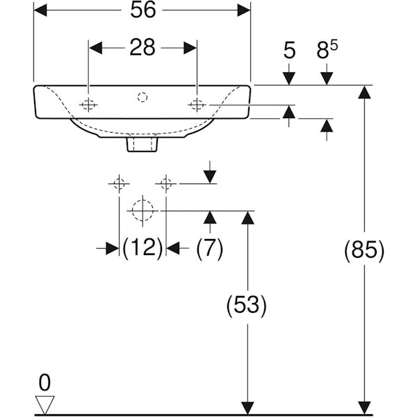 PESUALLAS IDO 1116401101 GLOW 560 (560x440mm)