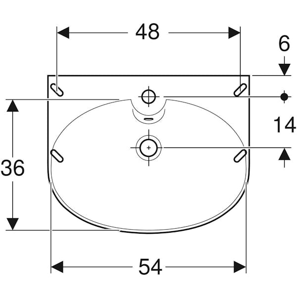 PESUALLAS IDO 1116401101 GLOW 560 (560x440mm)