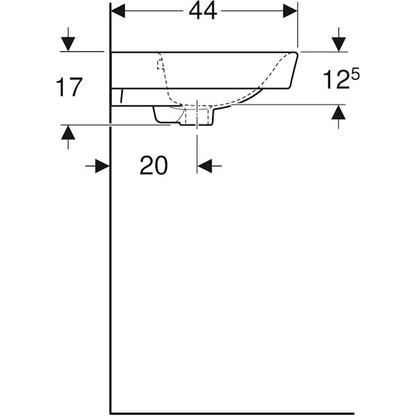 PESUALLAS IDO 1116701101 GLOW 600 (600x440mm)