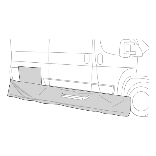 Fiamma helmasuoja VW T5/T6 497x45 cm