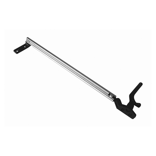 Polyplastic ikkunanavaaja napsautusmekanismilla (Klick-Klack-automaatti), 28 cm, vasen