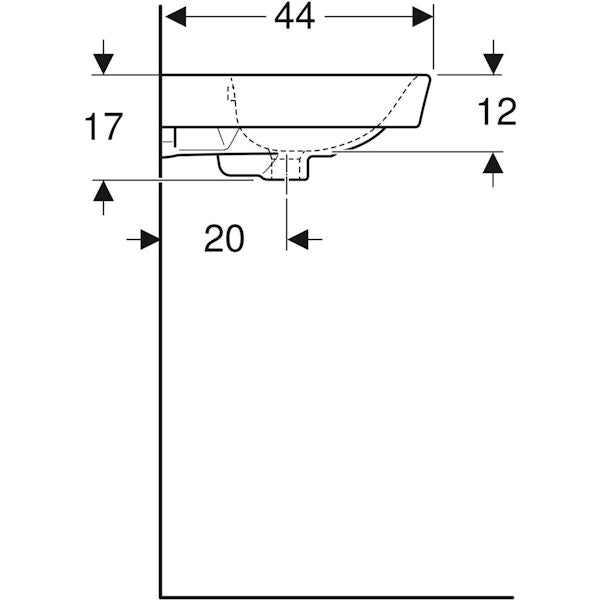 PESUALLAS IDO 1166401101 GLOW 560 EI HANAR. (560x440mm)