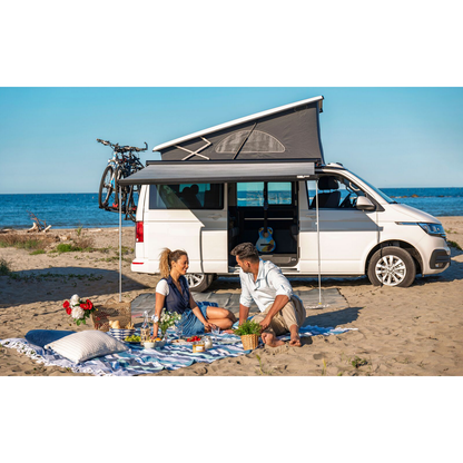 Fiamma F45s seinämarkiisi (musta/harmaa) 1,90 x 1,00 m