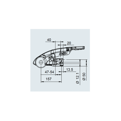 Turvakytkin AL-KO AKS 3004 + lukko