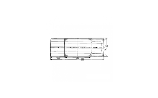 Upotettu takavalo, oikea - 