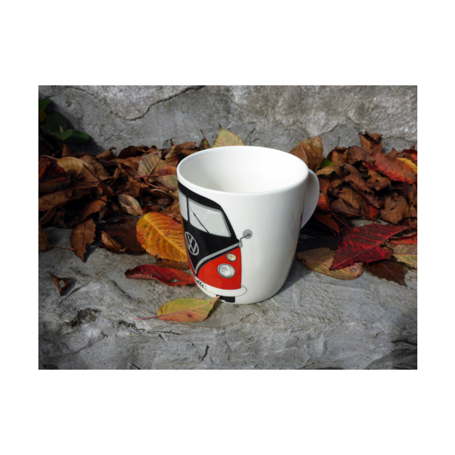 VW Collection T1 Bulli -kahvimuki 370 ml - Punamusta