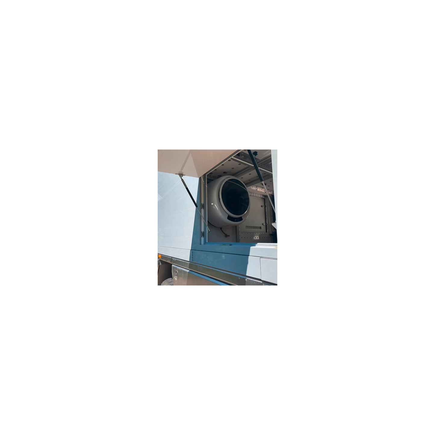TinyWASH WT-1-EU pesukone-kuivausrumpu valkoinen