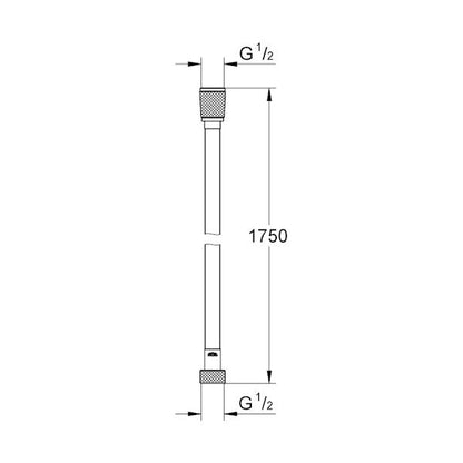 SUIHKULETKU GROHE 28388001 M SILVERFLEX 1750MM