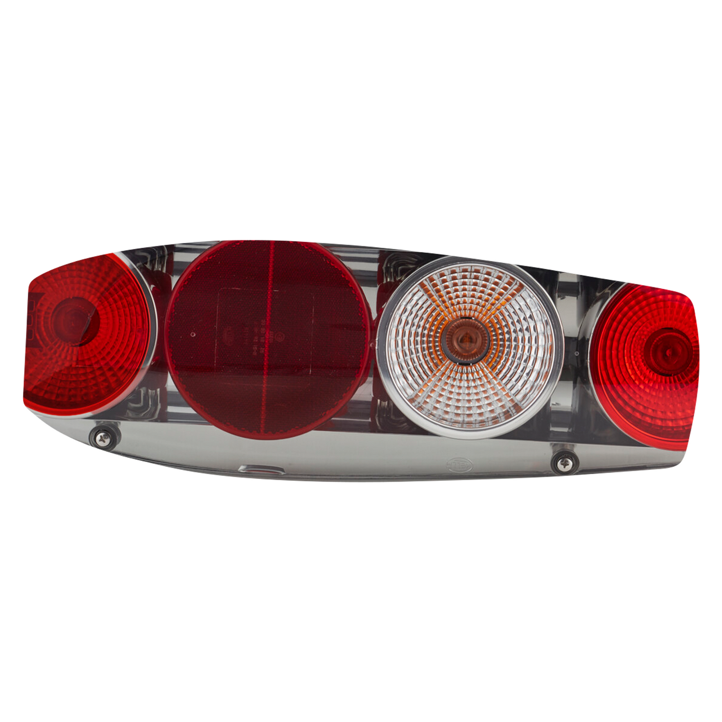 Hella Caraluna II takavalo, 10 osaa, takasumuvalolla / heijastimella / jarruvalolla / takavalolla / vilkulla, vasen