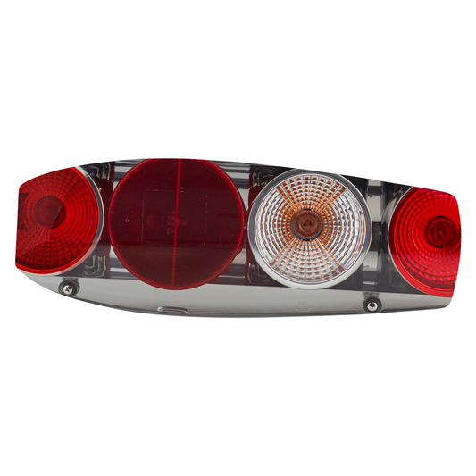 Hella Caraluna II takavalo, 10 osaa, takasumuvalolla / heijastimella / jarruvalolla / takavalolla / vilkulla, vasen