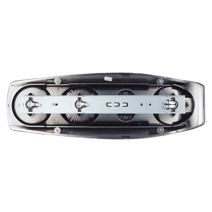 Hella Caraluna II takavalo, 10 osaa, takasumuvalolla / heijastimella / jarruvalolla / takavalolla / vilkulla, vasen - 