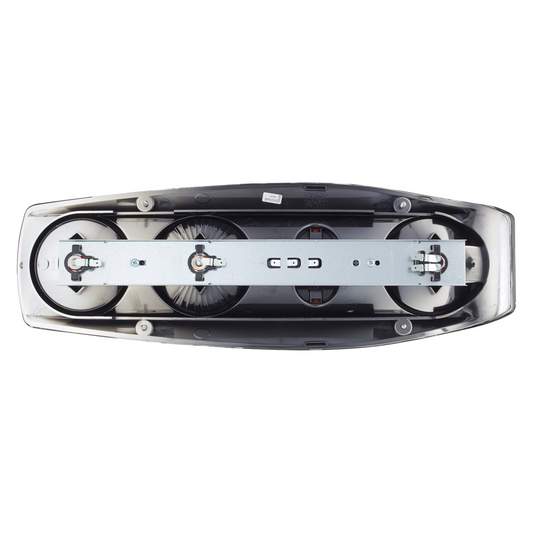 Hella Caraluna II takavalo, 10 osaa, takasumuvalolla / heijastimella / jarruvalolla / takavalolla / vilkulla, vasen - 