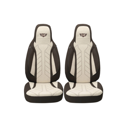 Bremer Istuinsuojat 2 kpl Ducato / Jumper / Boxer - Ruskea/Beige