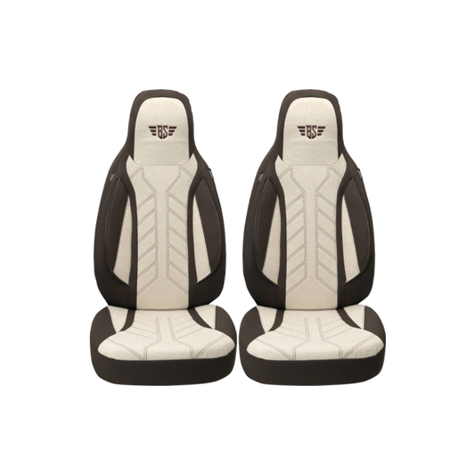 Bremer Istuinsuojat 2 kpl Ducato / Jumper / Boxer - Ruskea/Beige