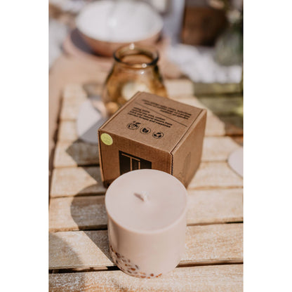 Hand-made Soy Wax Candle with Linden Flower & Honey Scent