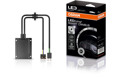 Osram LEDriving SMART CANBUS -vikakoodien vaimennin ajoneuvojärjestelmässä LED-jälkiasennuksen aikana LEDSC01 - 4062172176439