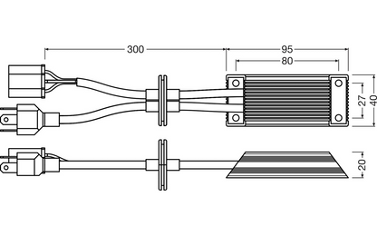 OSRAM LEDriving Smart Canbus – Virheilmoituksia estävä LED-moduul