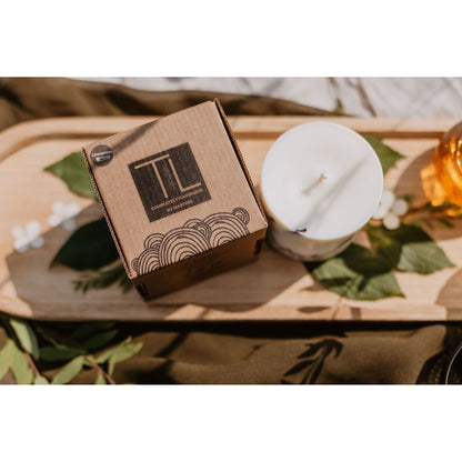 Hand-made Soy Wax Candle with Cinnamon Scent