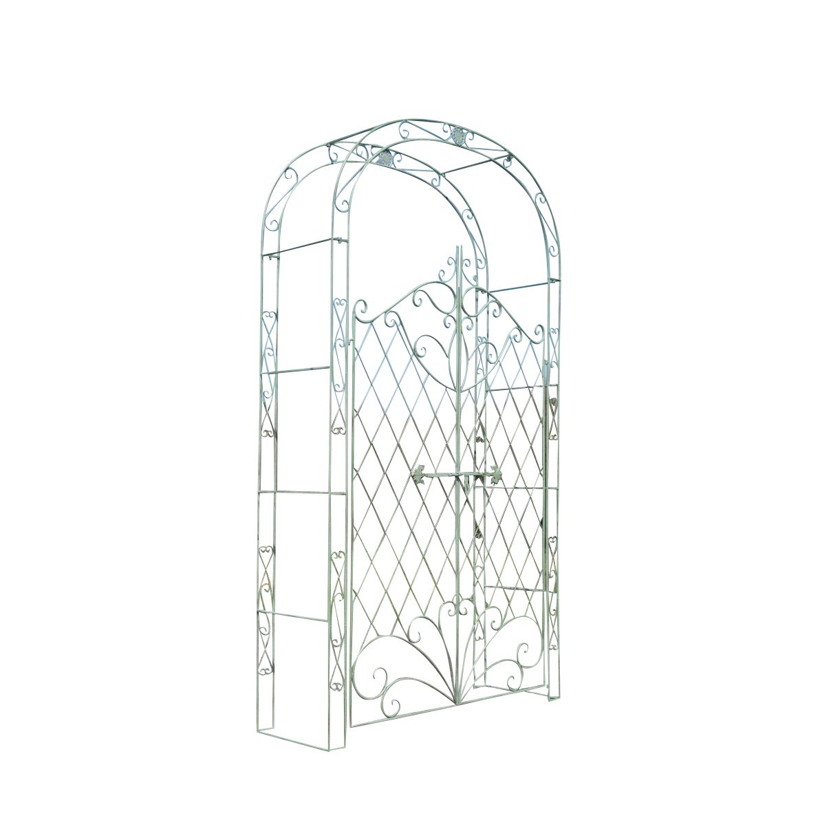 Ruusukaari portilla Melissa