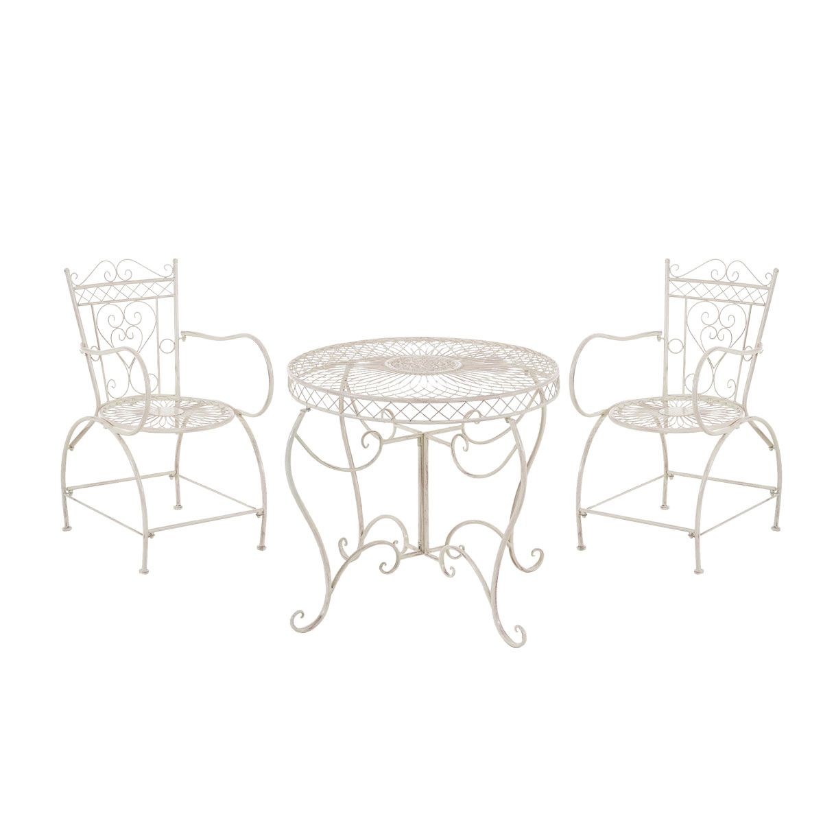 nostalginen Sheela-istuinryhmä raudasta